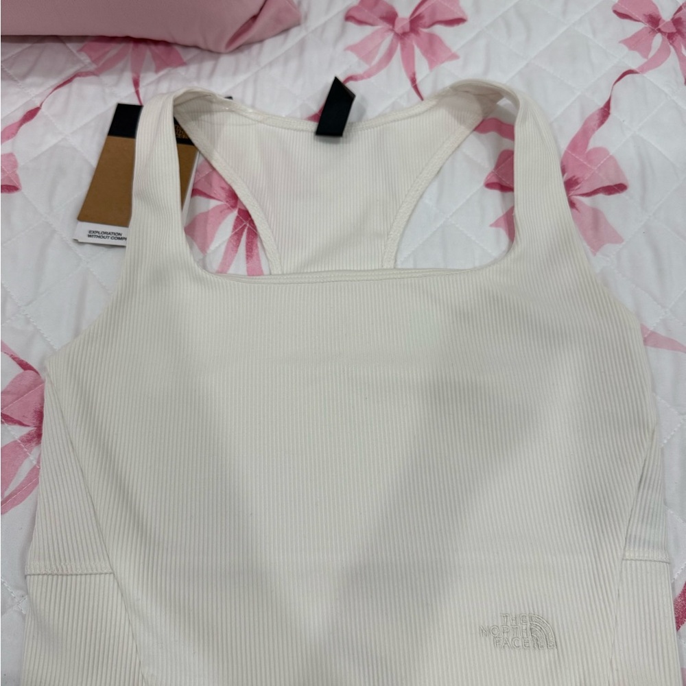 The North Face White Sports Bra